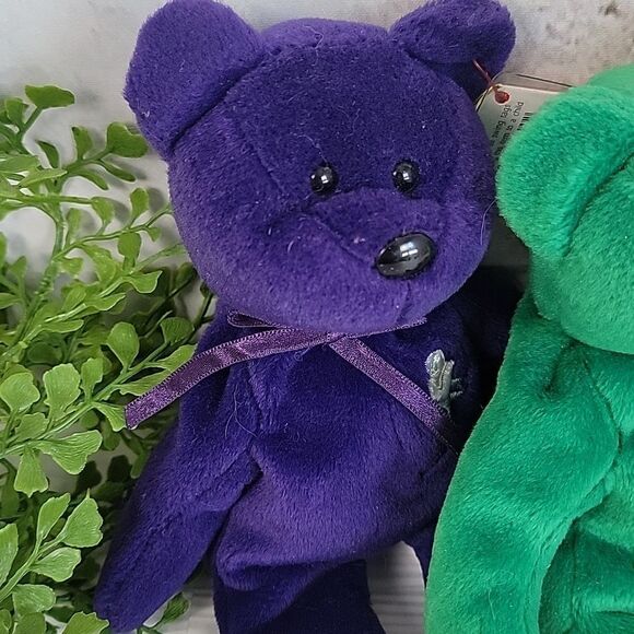 Ty Plush beanie baby Bear Trio - Princess, Erin, and Curly - Picture 2 of 16